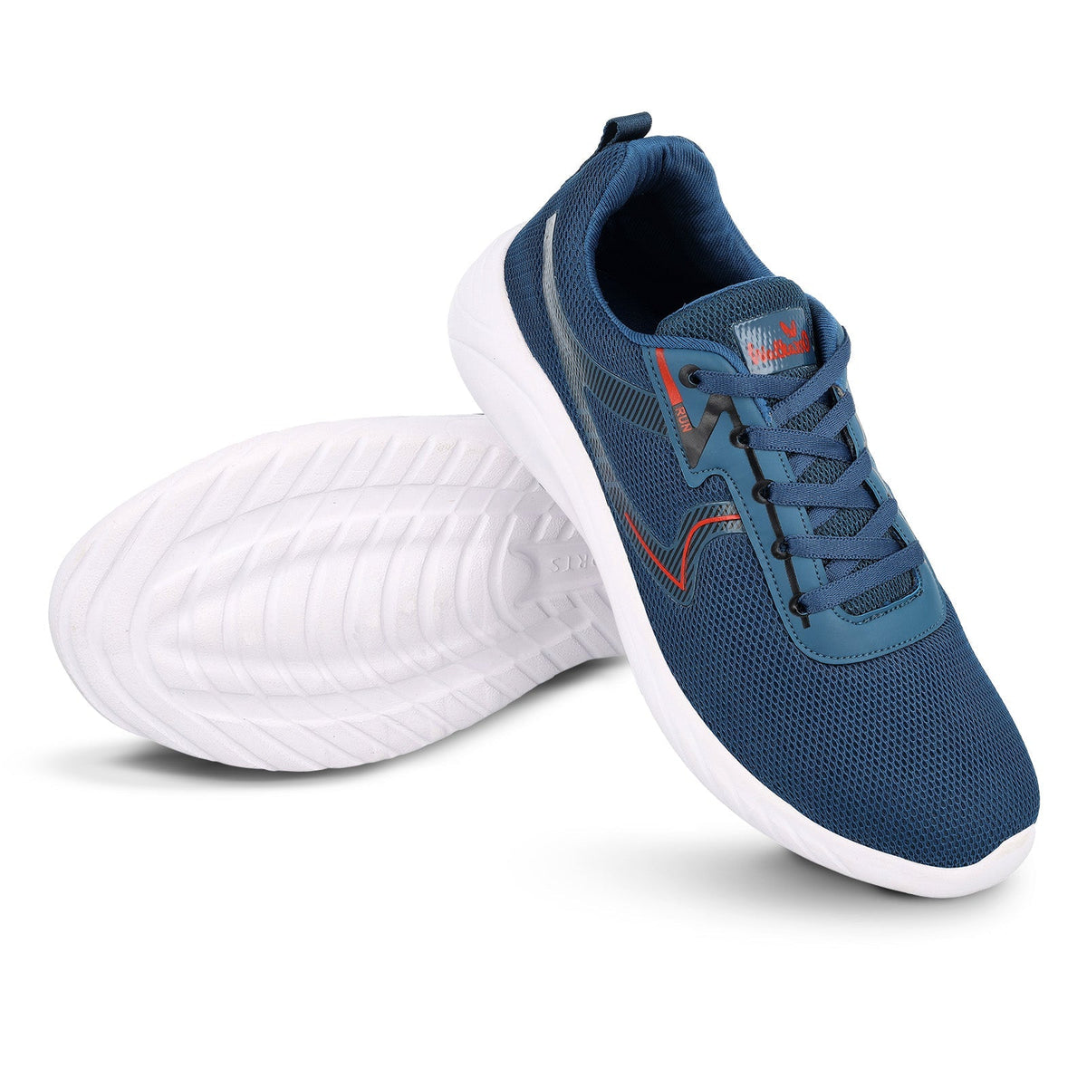 Men's Lace-up Walking Shoes - WS3064 Teal