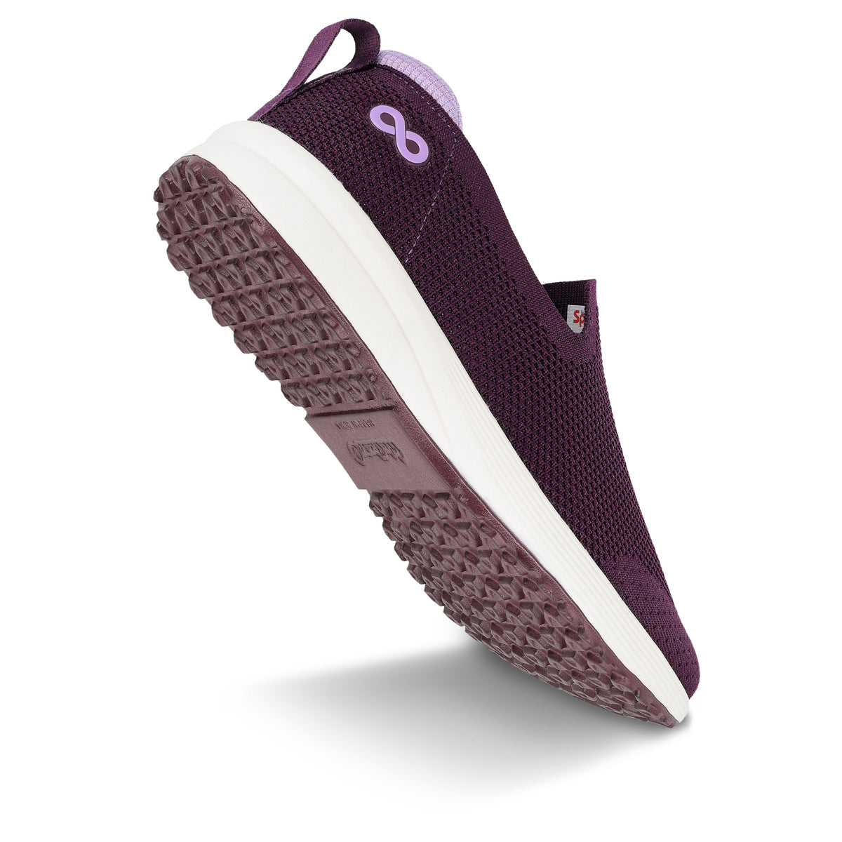 Women's Slip on Sports Shoe - SLE22996 Wine Red
