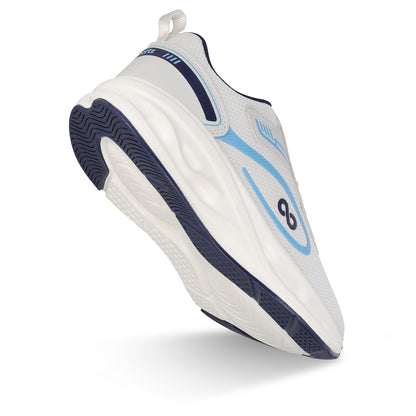 Men's Lace-up Sports Shoe - WS9613 White