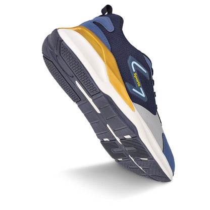Men's Lace-up Sports Shoes - SGE24010 Navy Blue