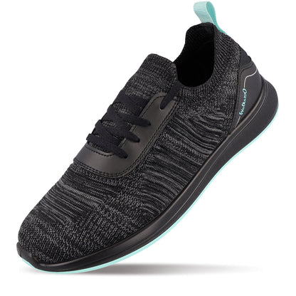 Walkaroo Men Walking and washable Shoes- XS9772 Black Mint