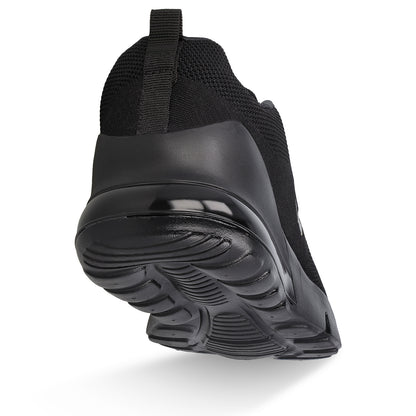ALPHA-GO Men's Lace-up Sports Shoe - XS9751 Black Gold