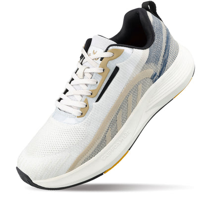 Men's Lace-up Sports Shoe - WS9106 Beige
