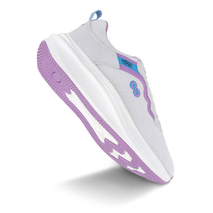 URBAN Women's Lace-up Sports Shoe - WS9919 White