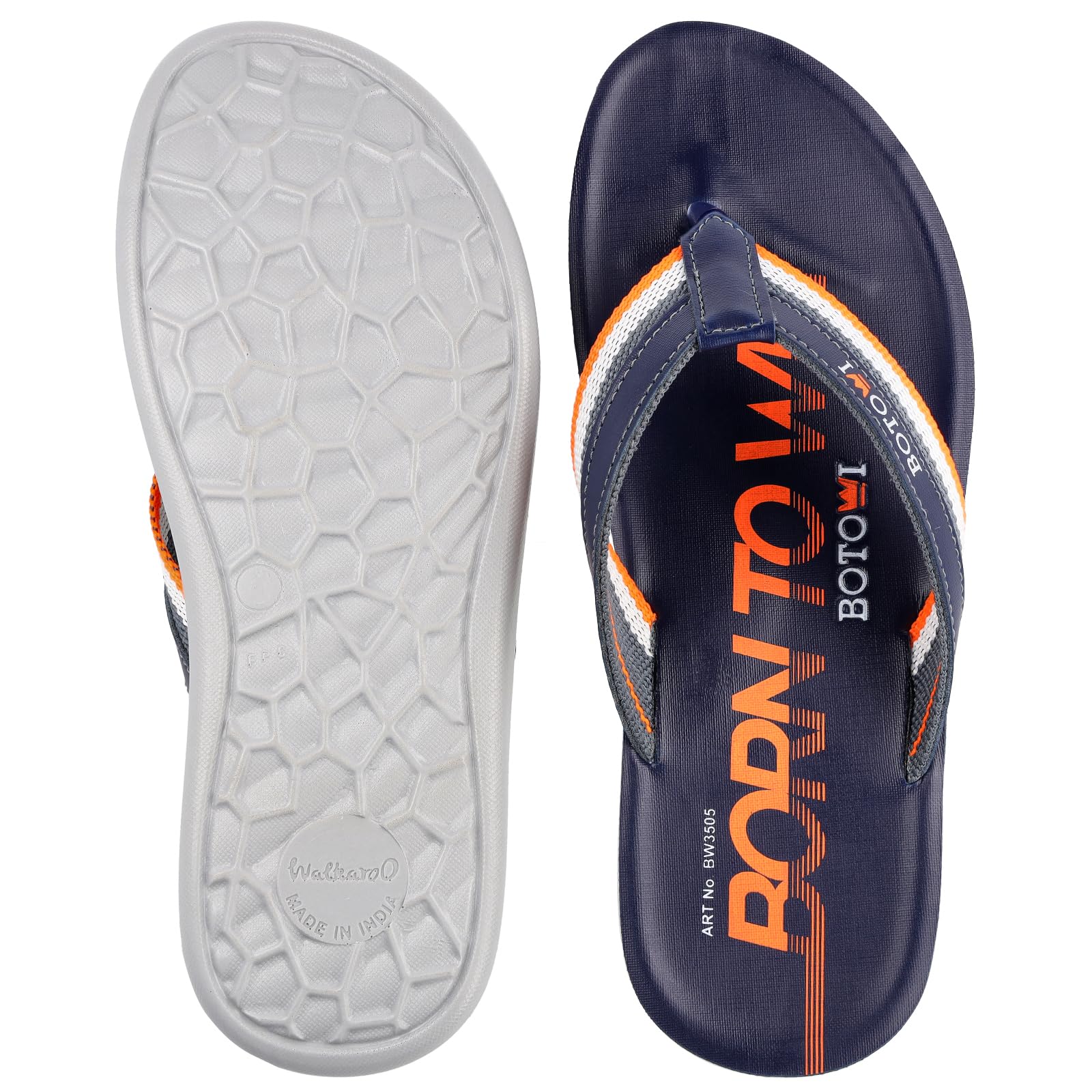 BOTOWI Men's Slipper - BW3505 Blue