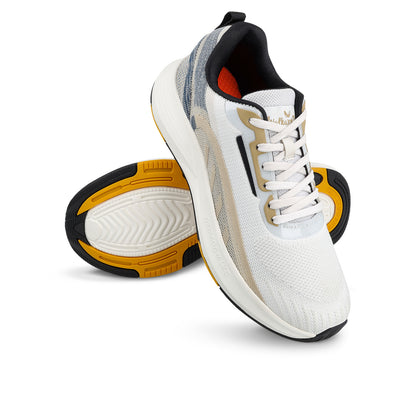 Men's Lace-up Sports Shoe - WS9106 Beige