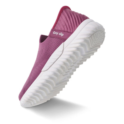Easy Slip Women's Casual Shoes - WY3381 Magenta