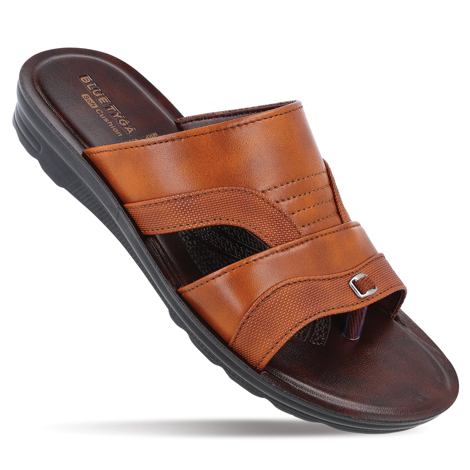 Men's Daily Wear Sandals  - BTG4205 Tan