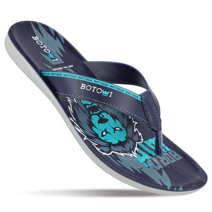 BOTOWI Men's Slipper - BW3502 Blue Mint