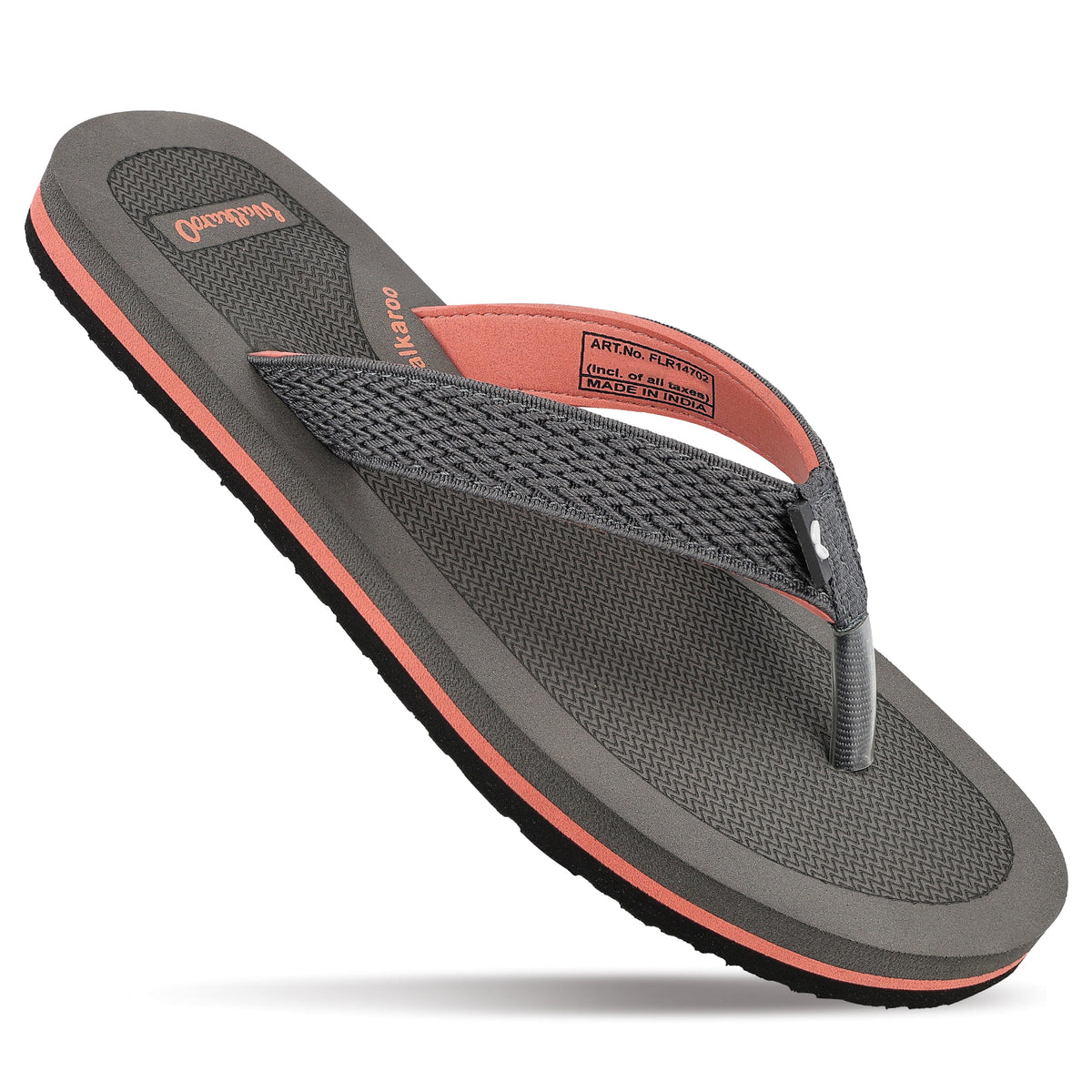 Women's Care Plus Flip-Flop  - FLR14702 Grey