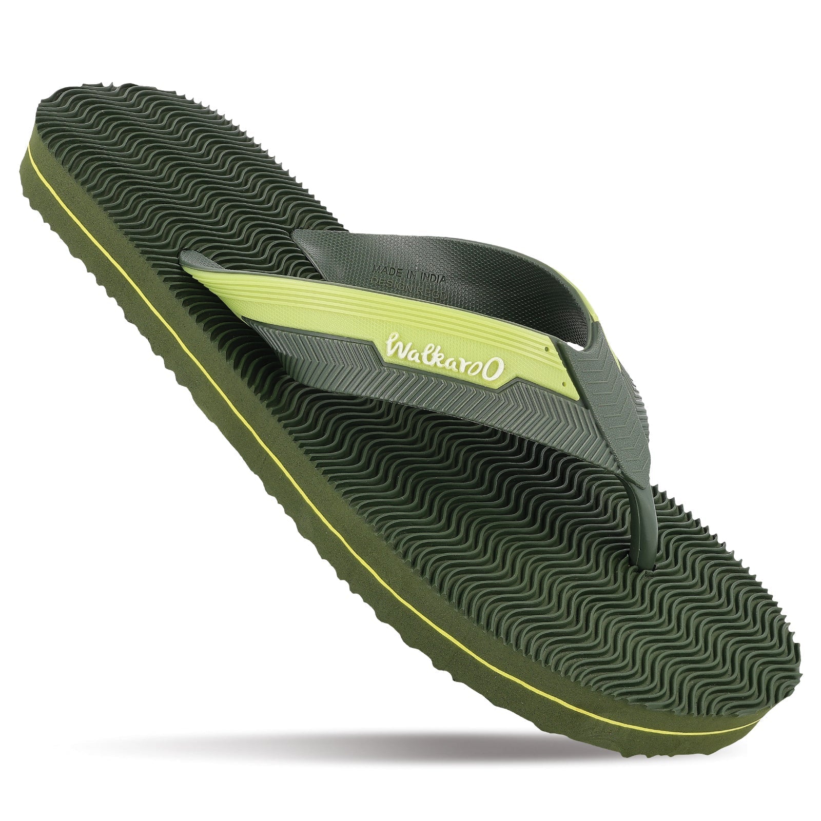 Men's Hawai Slippers - HG156 Olive