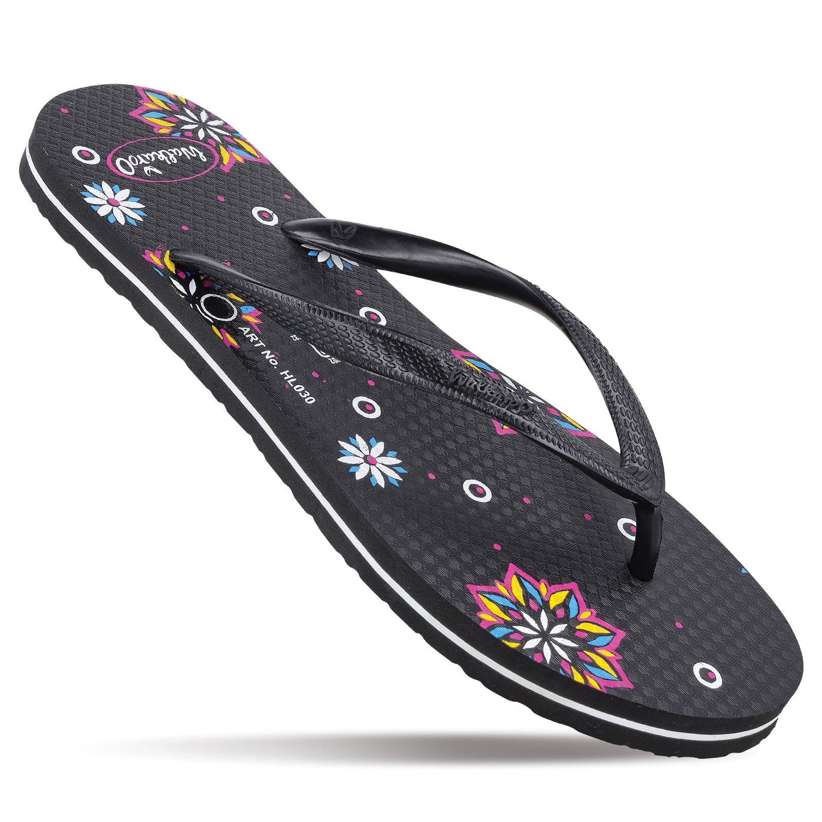 Women's Hawai Slippers - HL030 Black