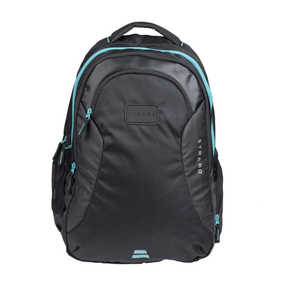 Strabo Oslo 15 inch Laptop Bag - Colour Black 37L Water Resistant - Strabo 