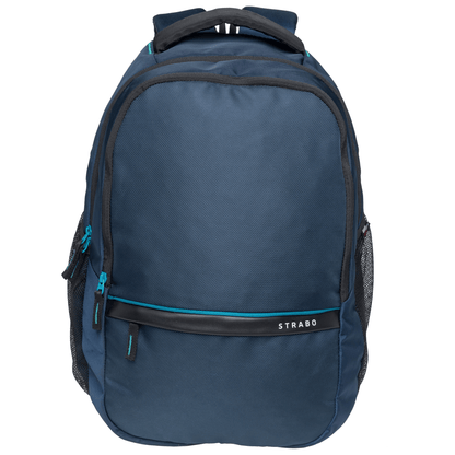 Strabo Nexa 15 inch Laptop Bag - Colour Blue 32L Water Resistant - Strabo 