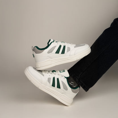 Men's Sports Sneakers - SGE24003 White Green