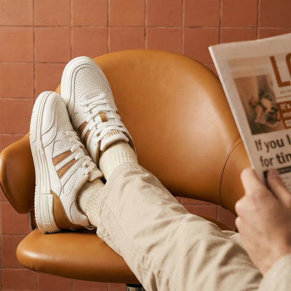 Men's Sports Sneakers - SGE24003 Beige