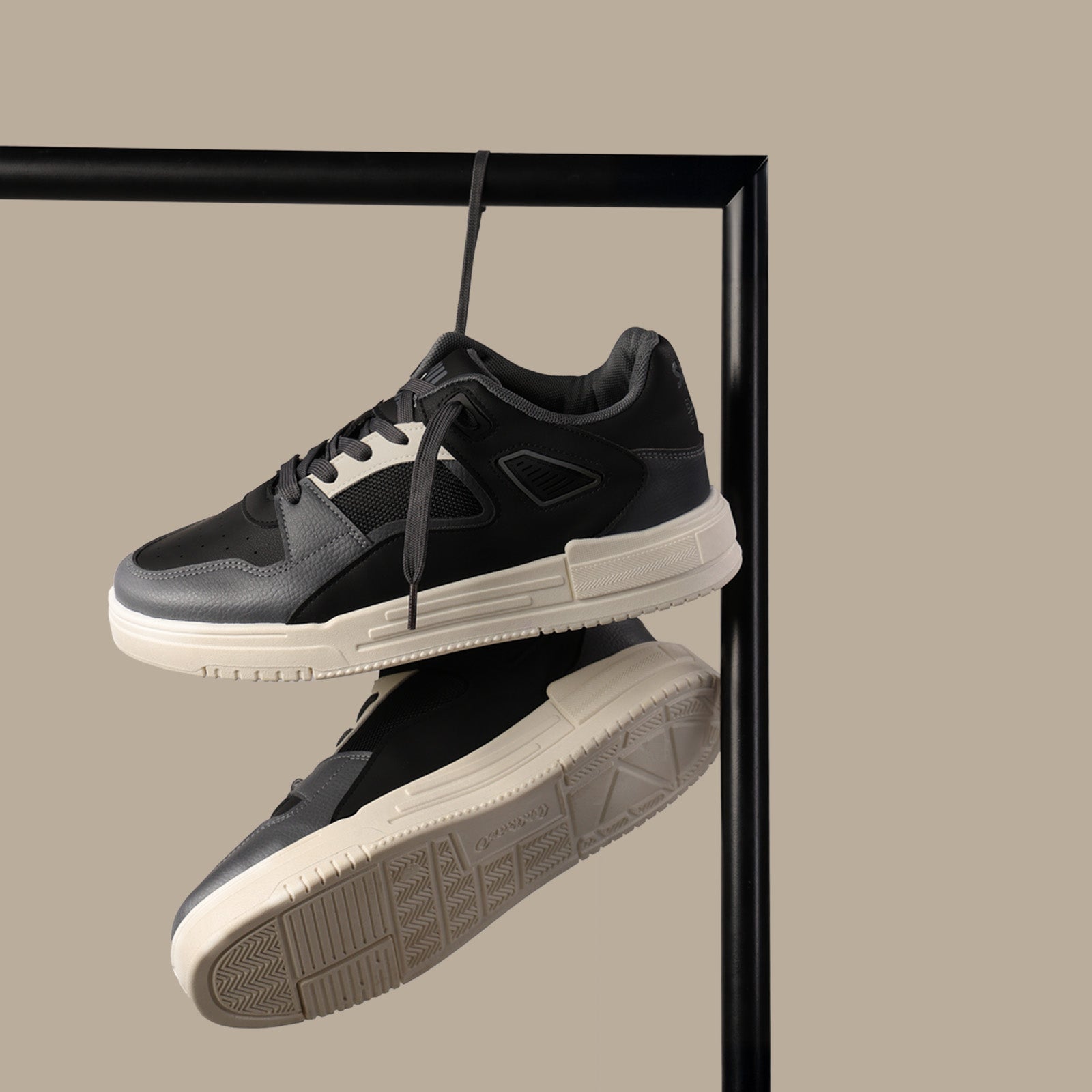 Men's Sports Sneakers - SGE24007 Black