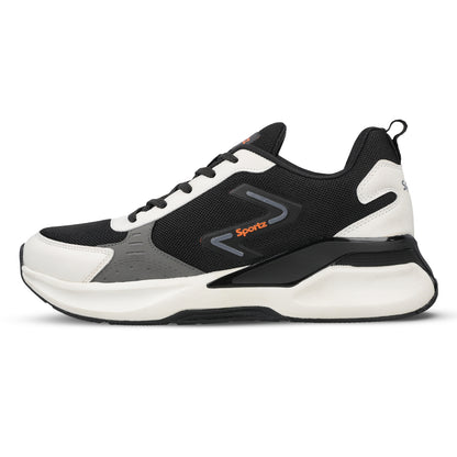 Men's Lace-up Sports Shoes - SGE24010 Black