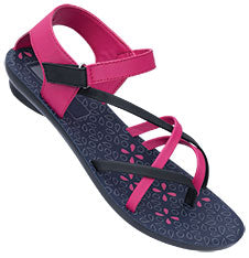 Kid's Daily Wear Sandals - W0675 Pink Black