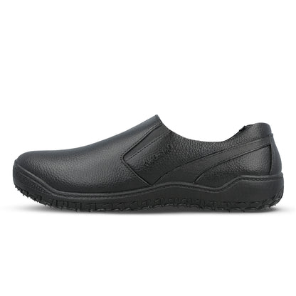 Shop Men's Slip-On Rain Shoes WC4703 Black Online – Walkaroo Footwear