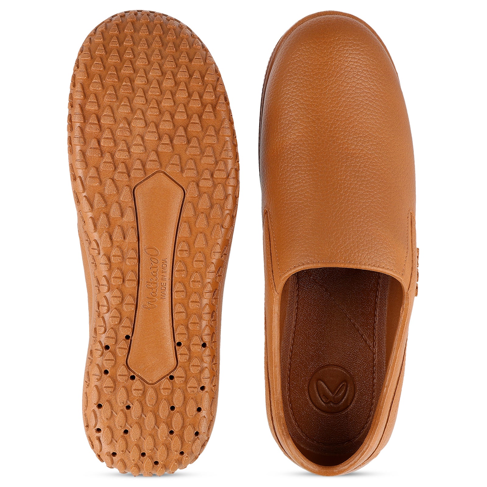Men's Slip-On Rain Shoes - WC4703 Tan