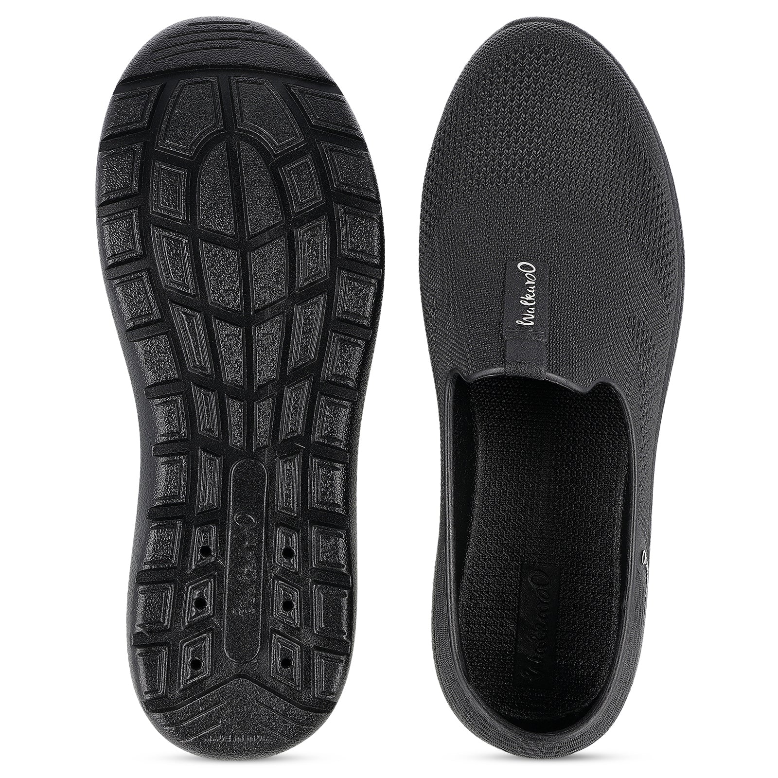 Men's Slip-On Rain Shoes - WC4713 Black