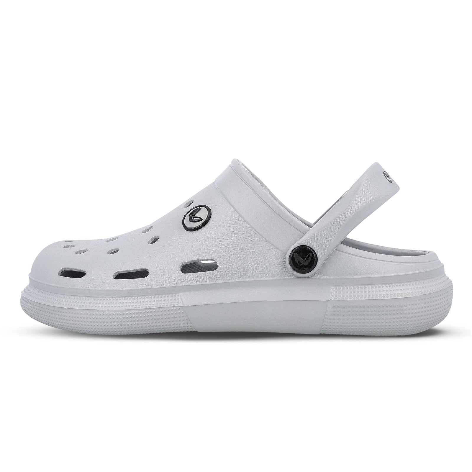Men's Clogs  - WC4843 Light Grey