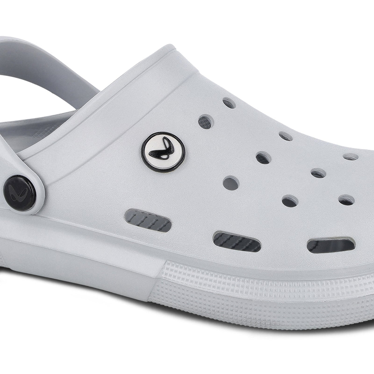 Men's Clogs  - WC4843 Light Grey