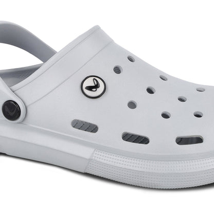 Men's Clogs  - WC4843 Light Grey