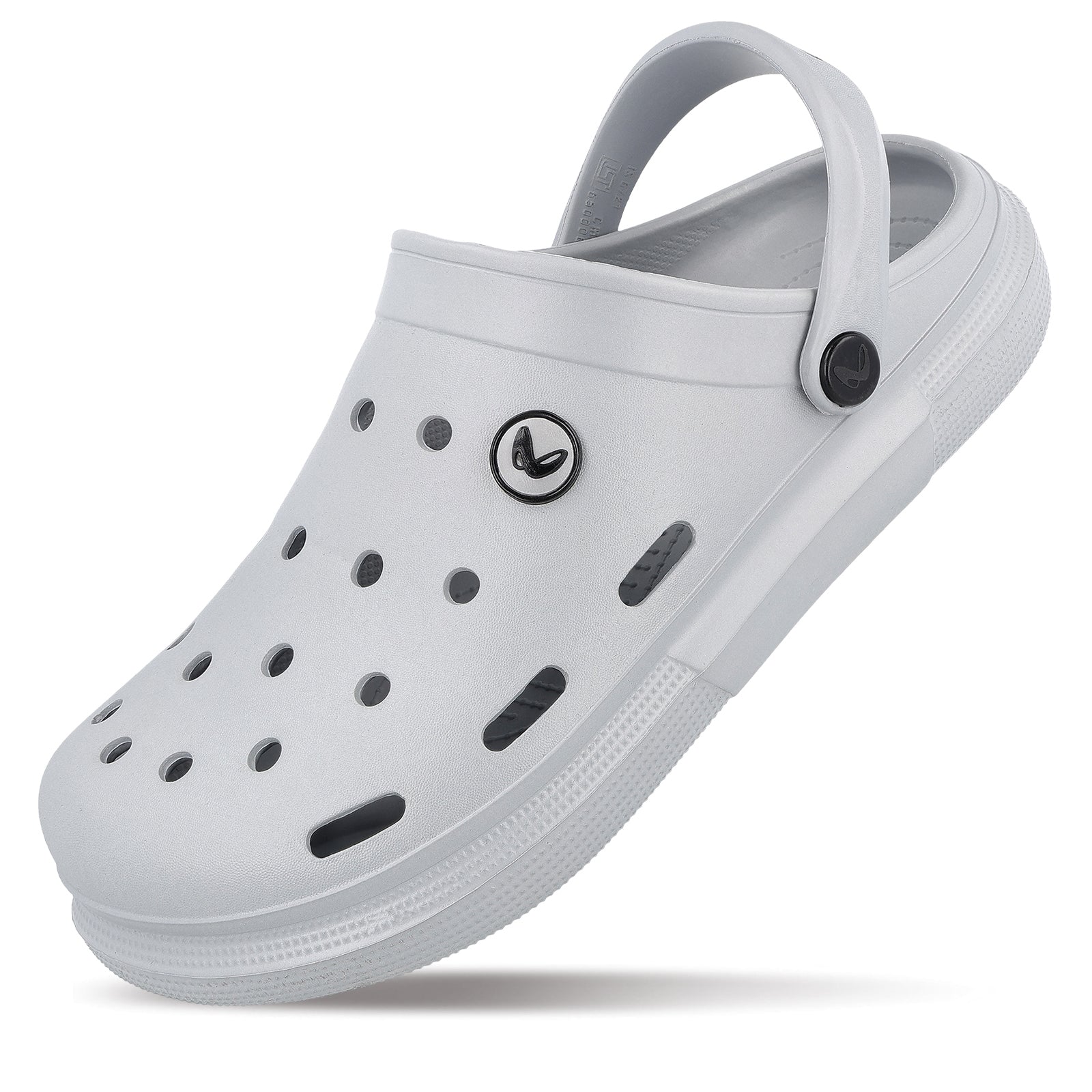 Men's Clogs  - WC4843 Light Grey