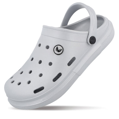Men's Clogs  - WC4843 Light Grey
