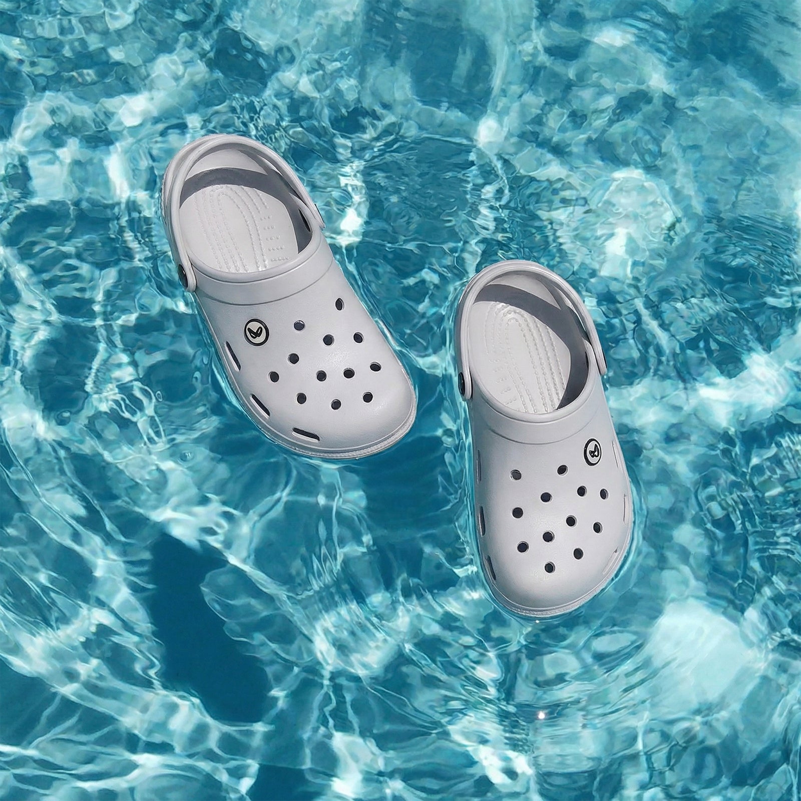 Men's Clogs  - WC4843 Light Grey