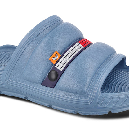 Men's Flip Flop Sliders  - WC8740 Teal