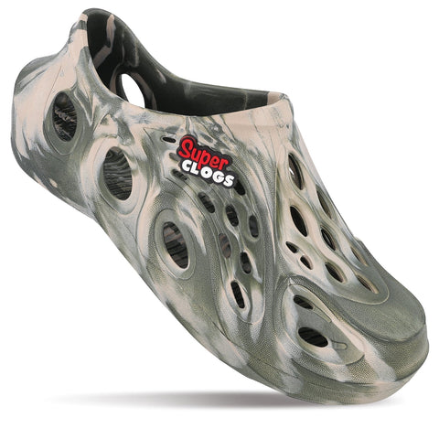 Men's Superclogs - WC8780 Greige Olive – Walkaroo Footwear