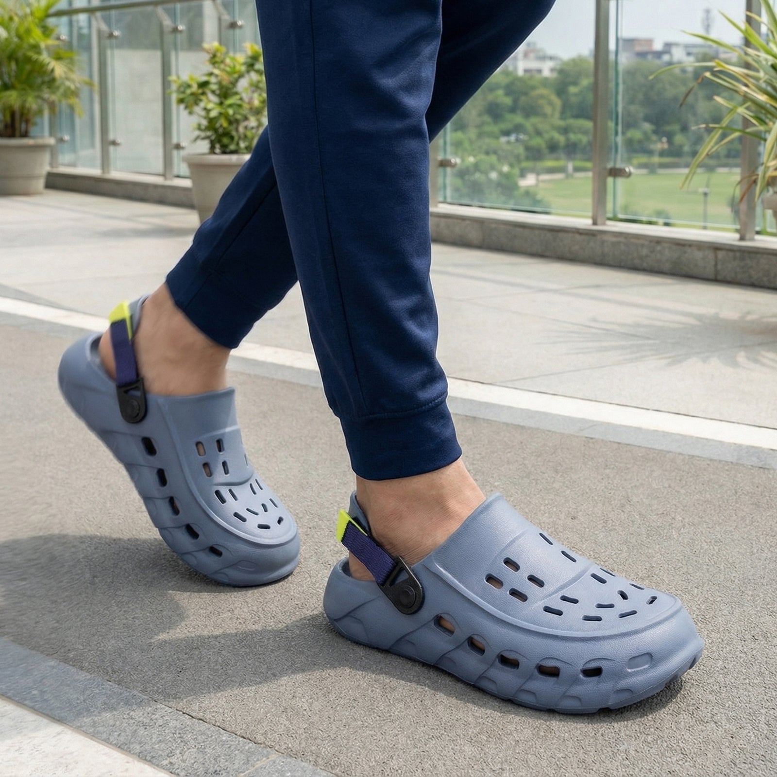 Men's Clogs  -  WC8814 Cool Grey