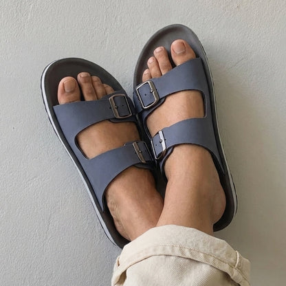 Men's Daily Wear Sandals - WE1333 Blue Grey