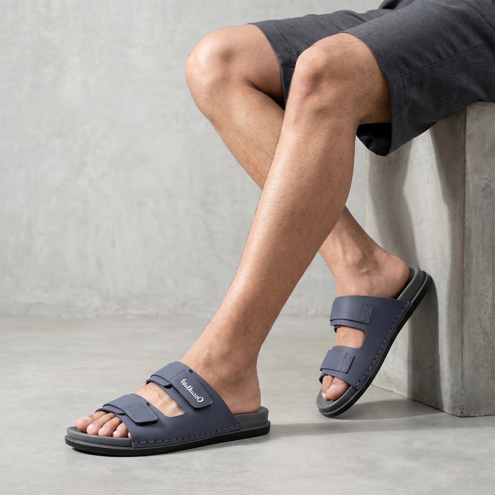 Men's Daily Wear Comfort Sandals - WE1347 Blue