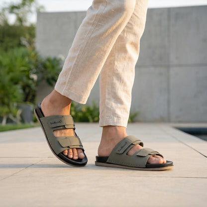 Men's Daily Wear Comfort Sandals - WE1347 Olive