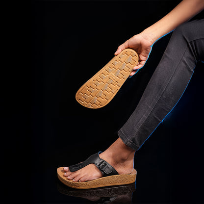 Women's Daily Wear Sandals - WE2027 Black