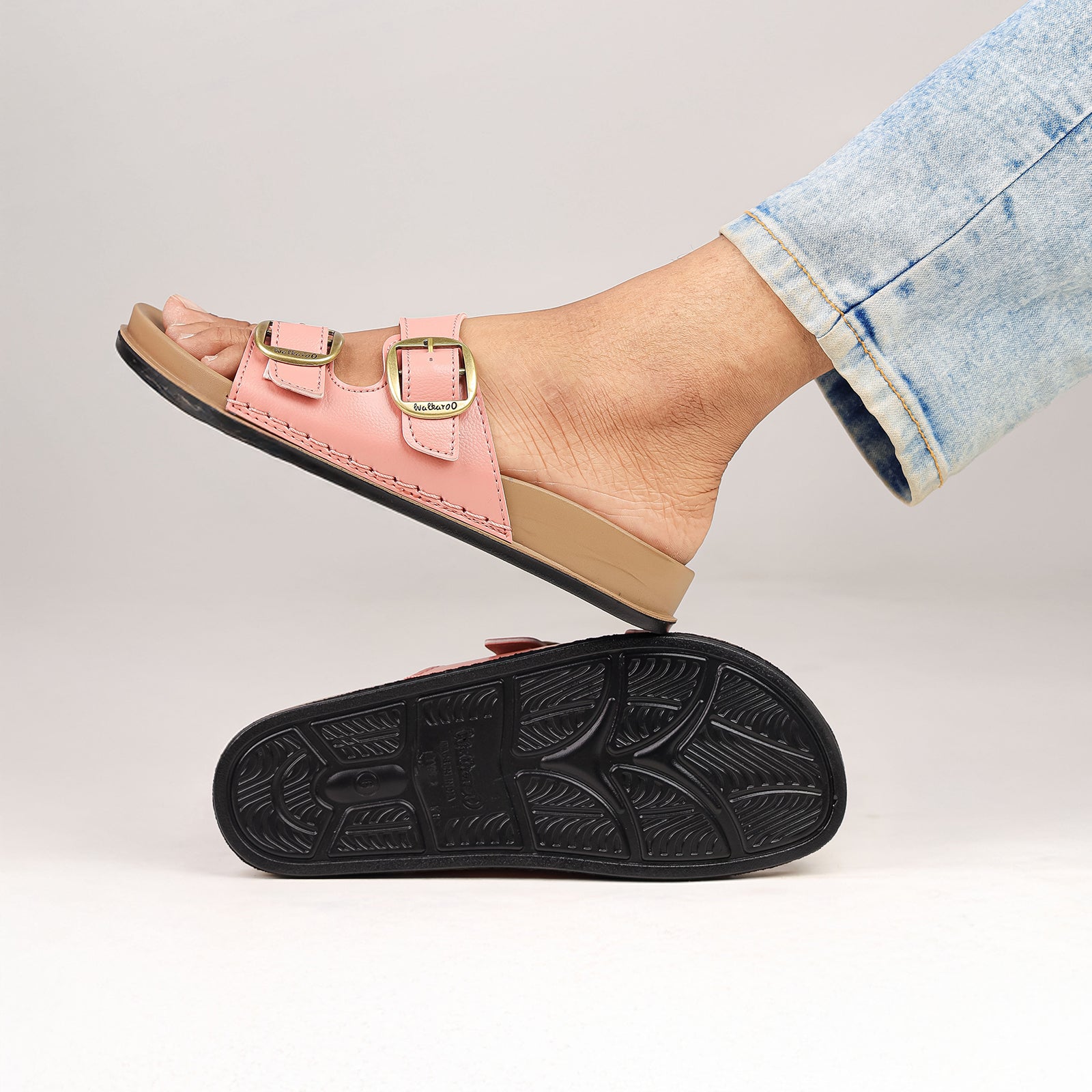 Women's Daily Wear Comfort Sandals - WE2500 Peach