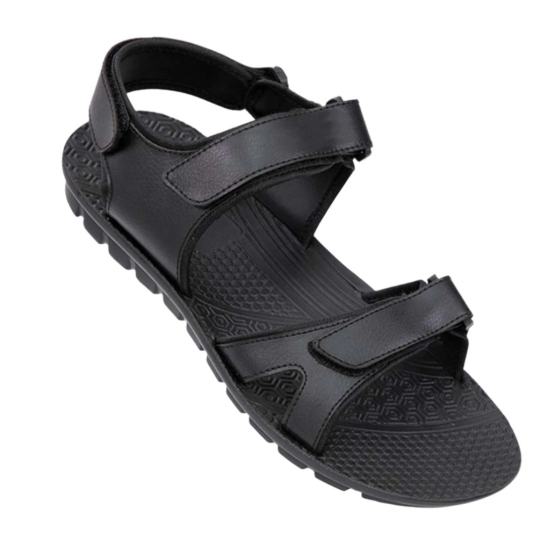 Men's Daily Wear and Office Sandals - WG22118 Black
