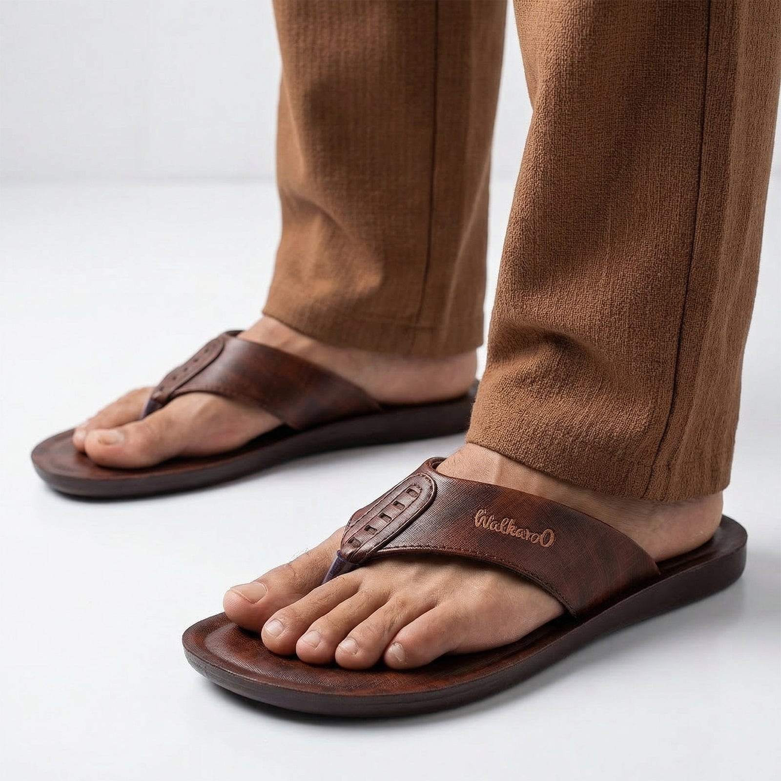 Men's Daily Wear Sandals - WG5060 Brown