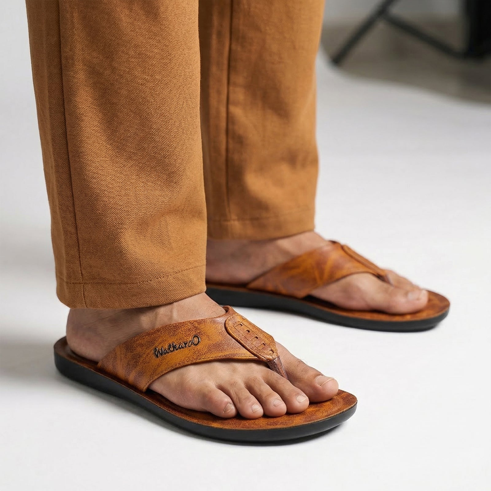 Men's Daily Wear Sandals - WG5060 Tan