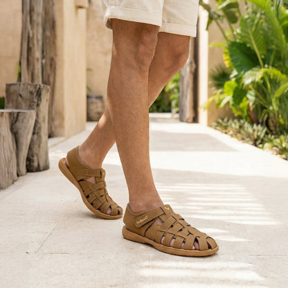 Men's Fisherman Sandals - WG5713 Cedar Tan