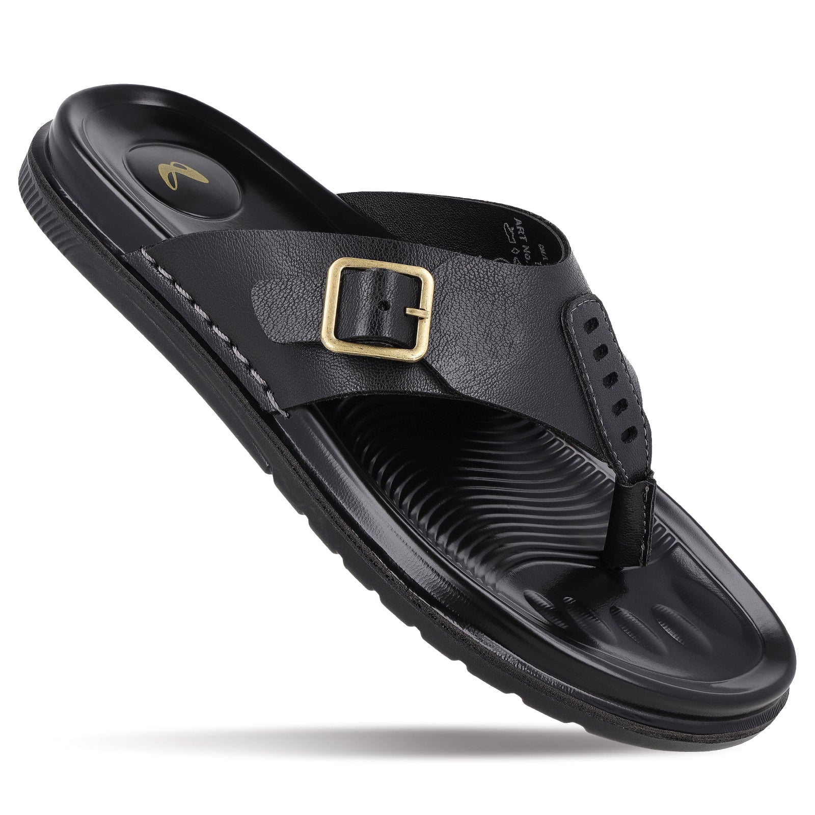 Men's Daily Wear Comfort Sandals - WGP50020 Black