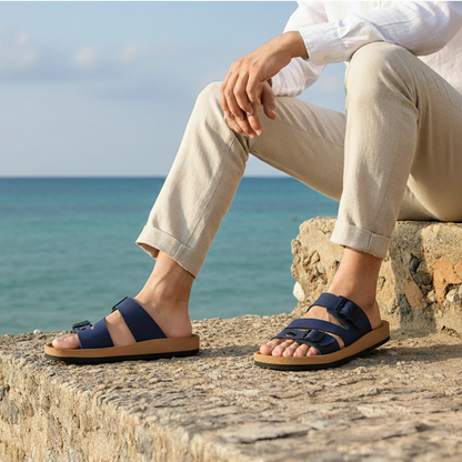 Men's Daily Wear Sandals - WGP53067 Blue