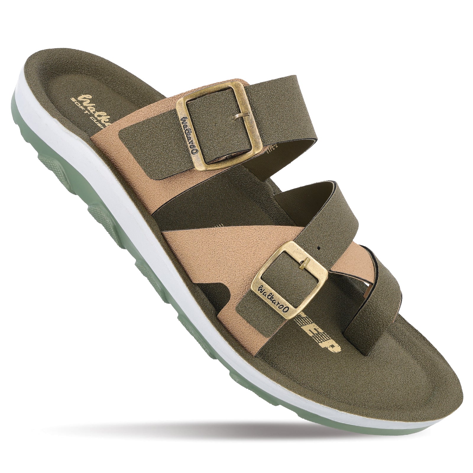 Men's Daily Wear Comfort Sandals - WGP53113 Olive