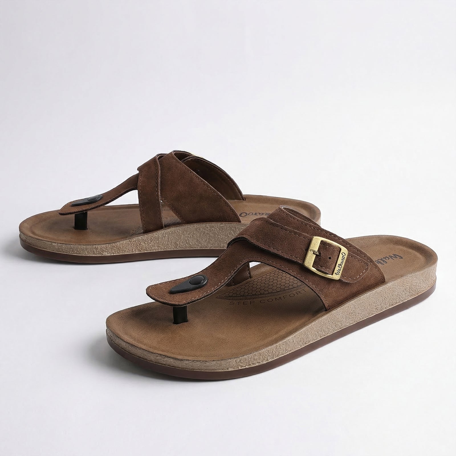 Men's Daily Wear Sandals - WGP53302 Brown