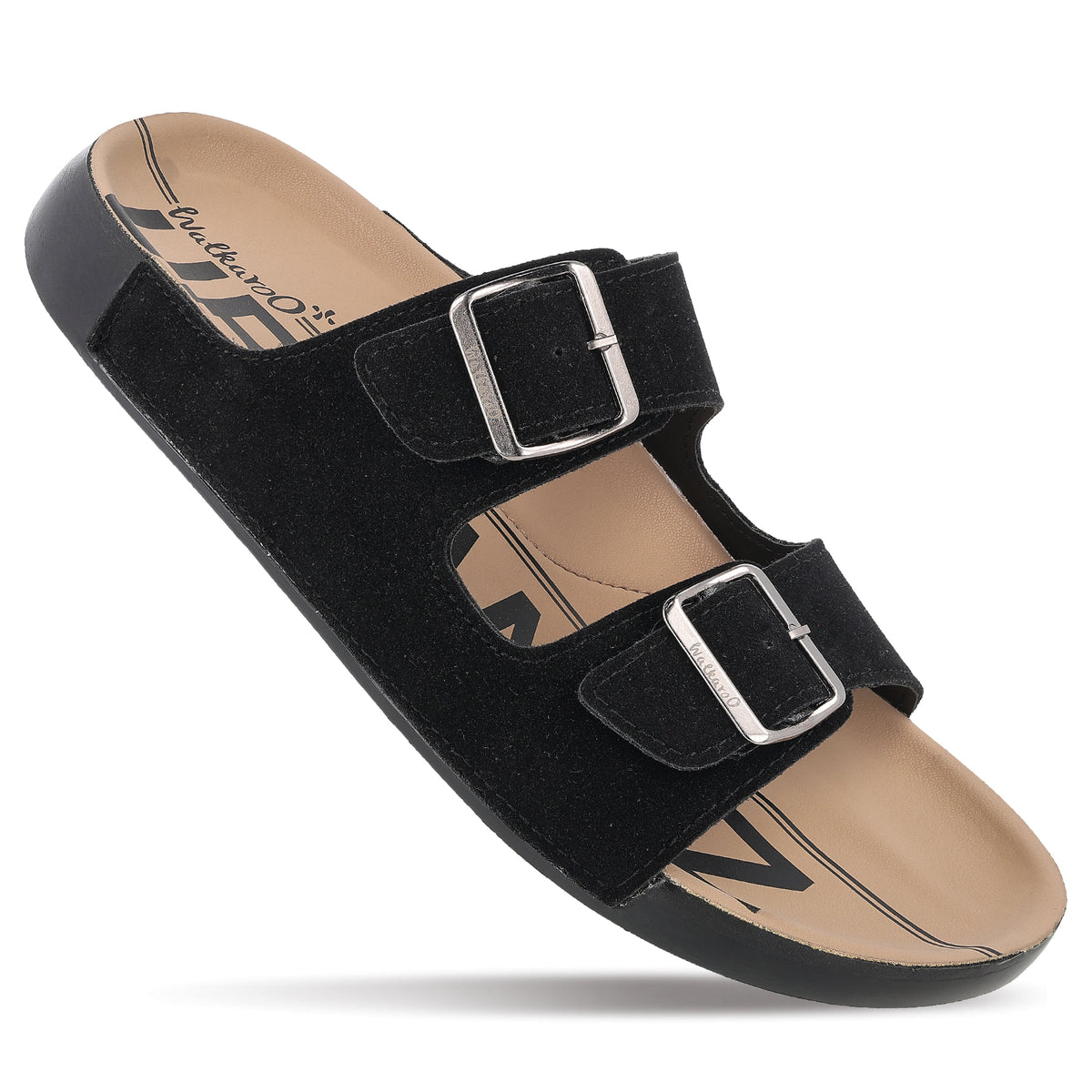 Men's Comfort Sandals - WGP53403 Black Beige