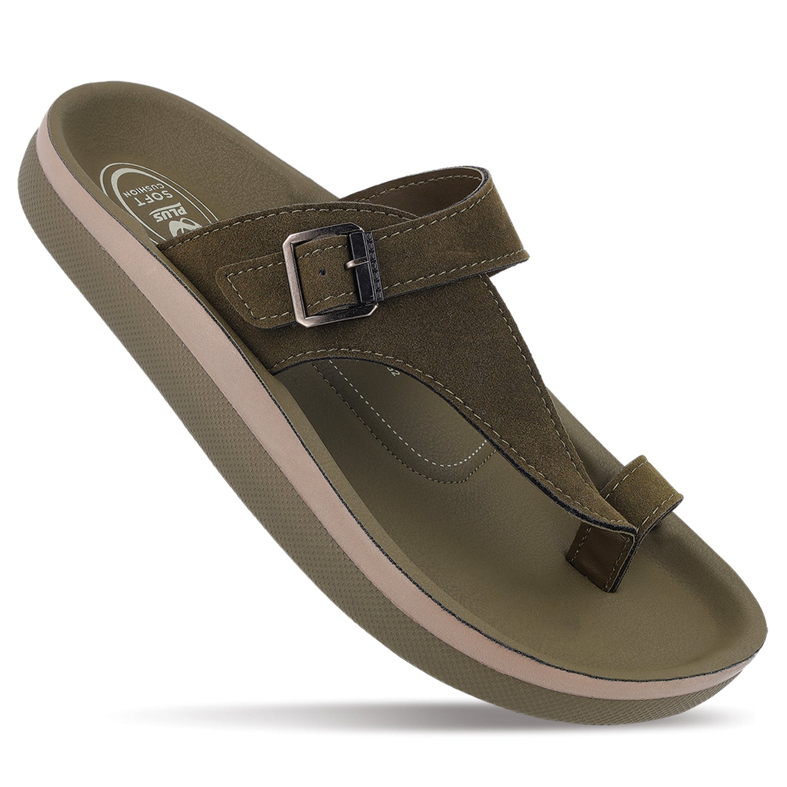 Men's Daily Wear Sandals - WGP53452 Olive